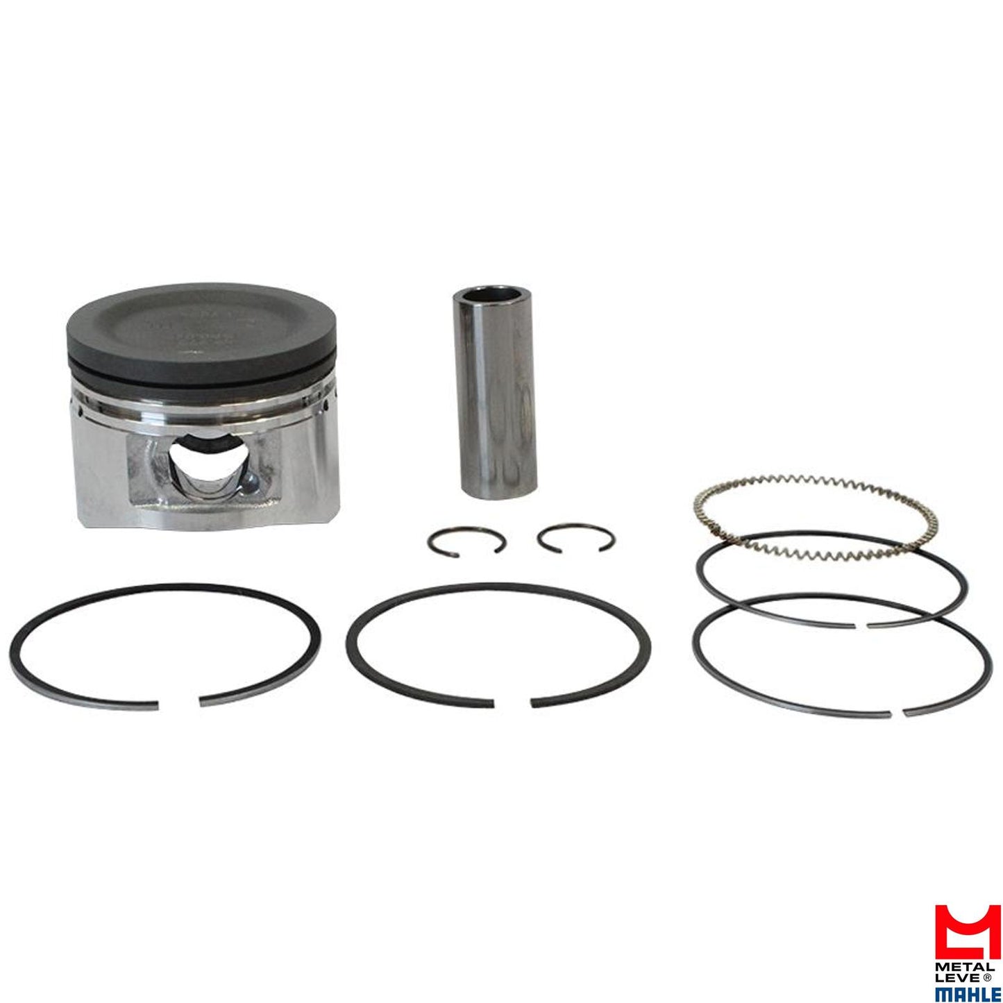 Pistão Com Anéis Std - Mahle Metal Leve - P&A9856 STD - (1)