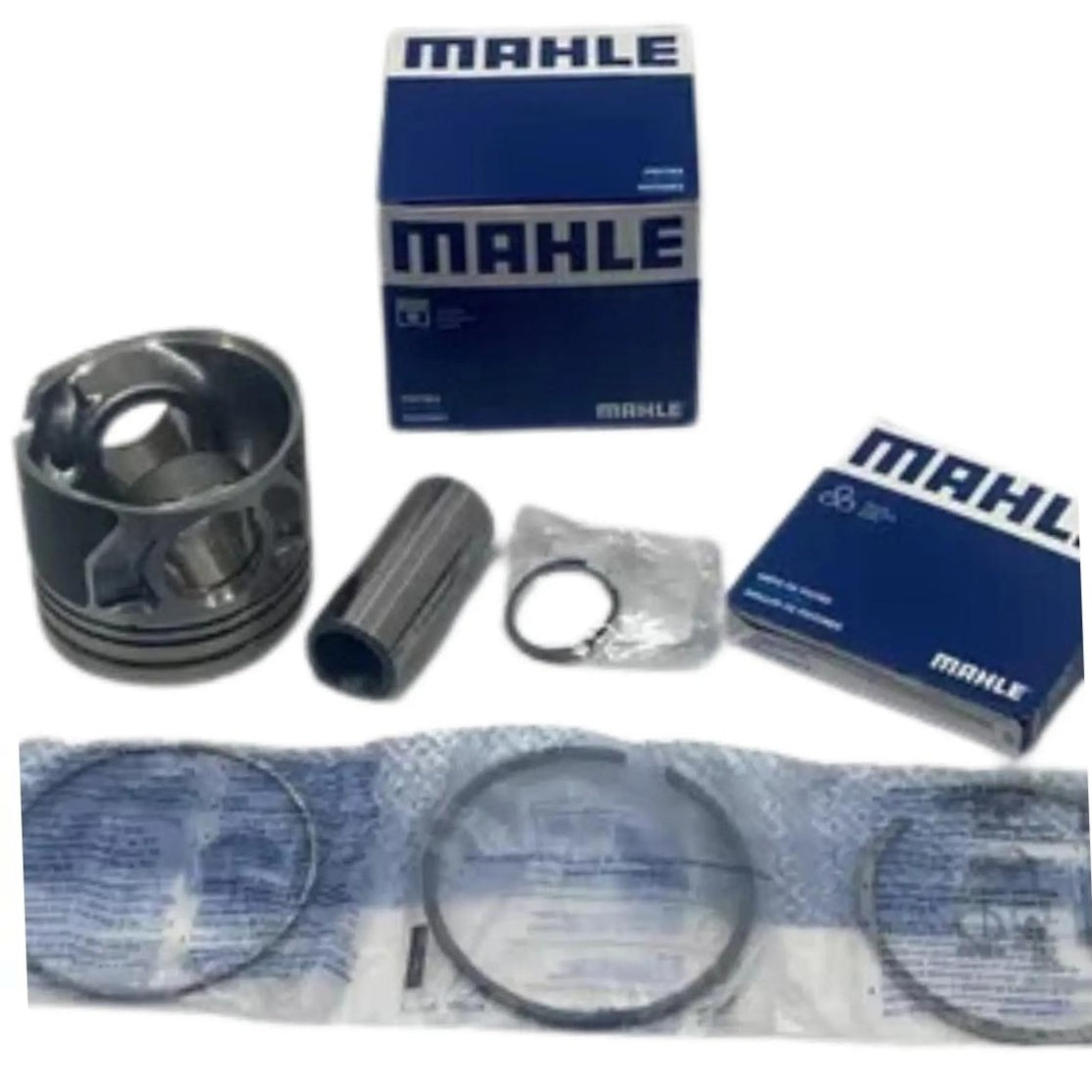 Pistão com Anéis STD para Ford Ranger e Troller T4 - Mahle Metal Leve - P&A9862 STD - (1)