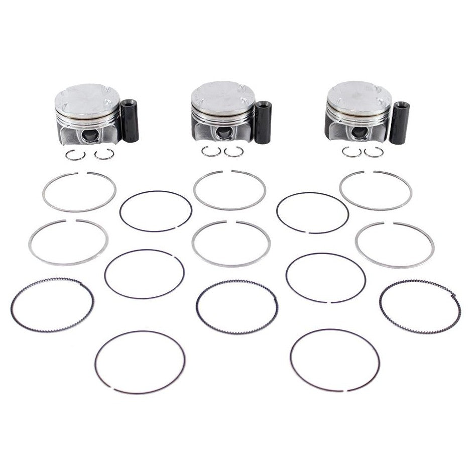 Jogo de Pistão Com Anéis Std - Mahle Metal Leve - P&A9762 STD - (1)