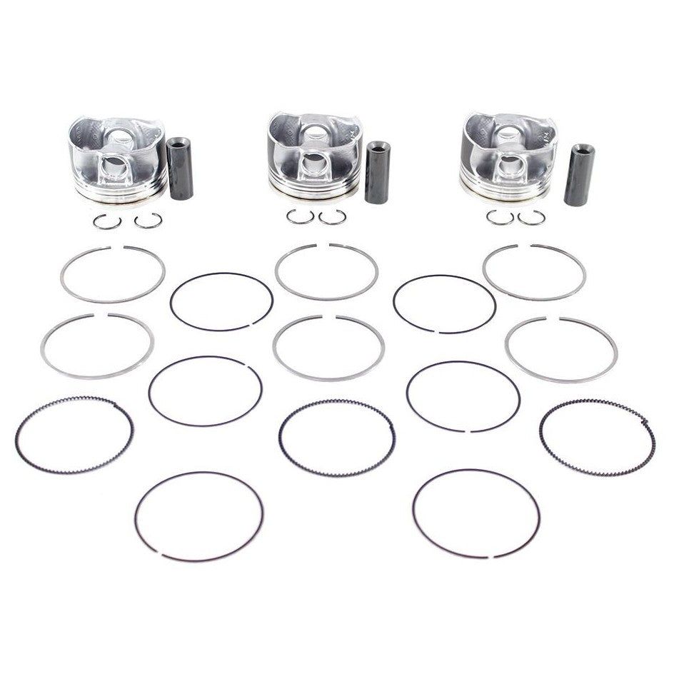 Jogo de Pistão Com Anéis Std - Mahle Metal Leve - P&A9762 STD - (2)