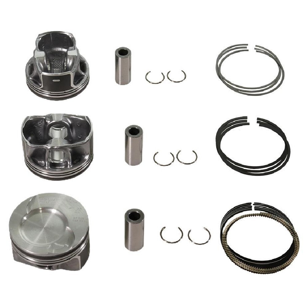 Jogo de Pistão Com Anéis Std - Mahle Metal Leve - P&A9853 STD - (1)