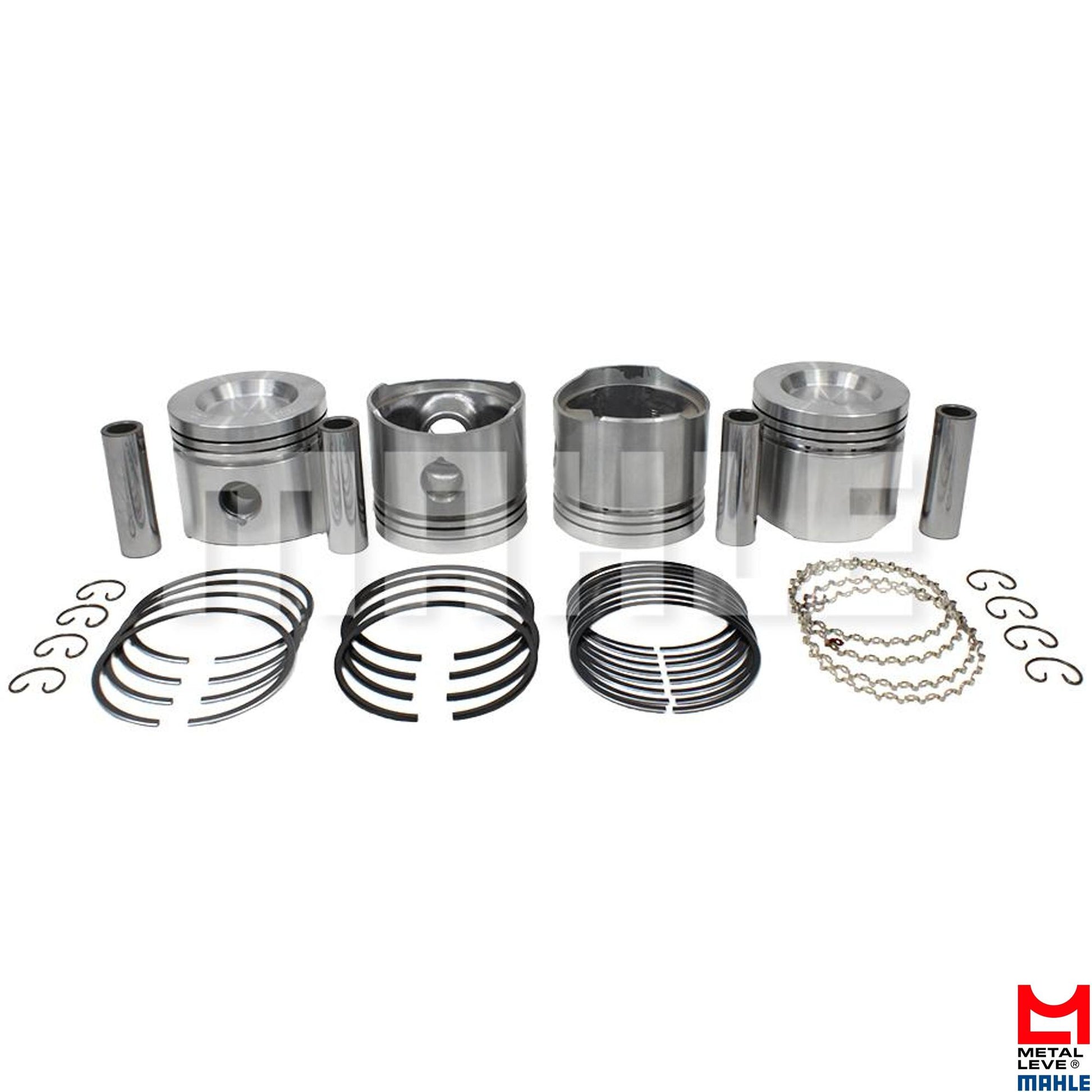 Jogo de Pistão Com Anéis Std - Mahle Metal Leve - P&A1622 STD - (1)