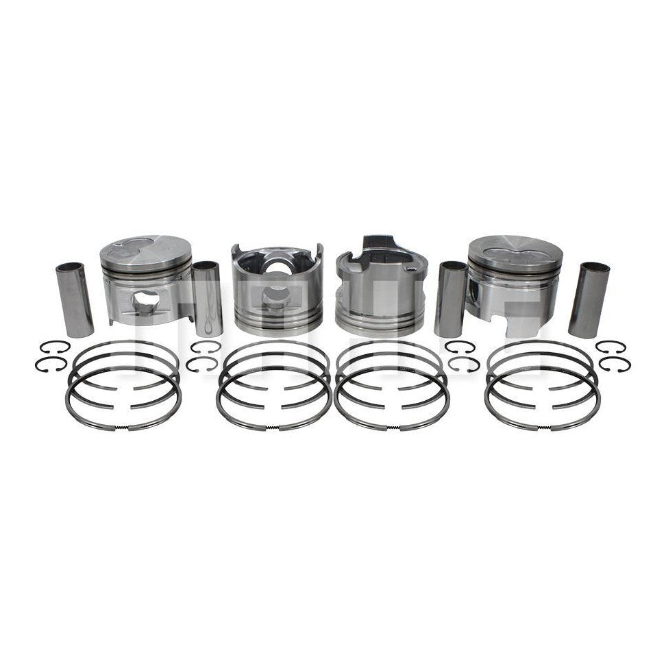 Jogo com 4 Pistões com Anéis STD para Toyota Hilux e Hilux SW4 - Mahle Metal Leve - P&A9101 STD - (1)