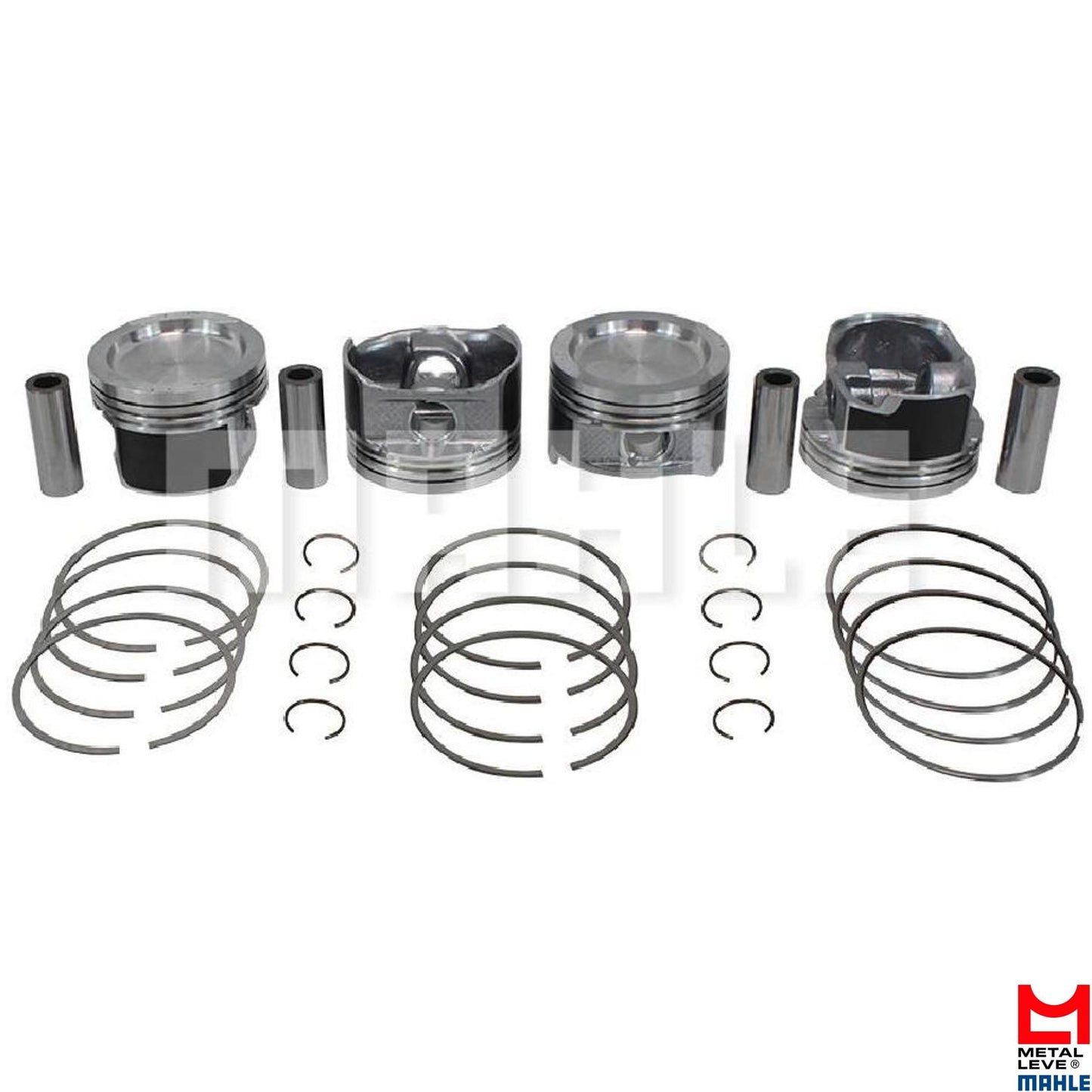 Jogo de Pistão Com Anéis Std - Mahle Metal Leve - P&A9223 STD - (1)