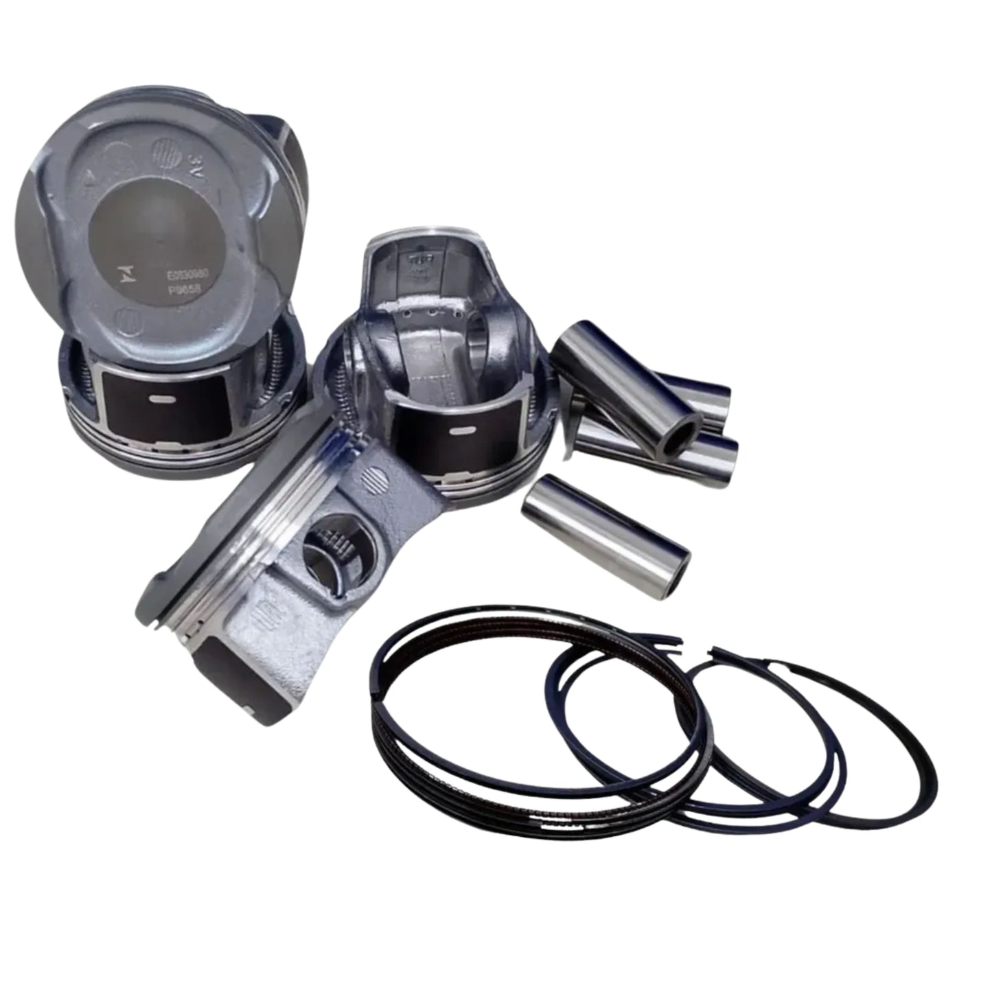 Jogo com 4 Pistões com Anéis STD para Toyota Corolla - Mahle Metal Leve - P&A9658 STD - (2)