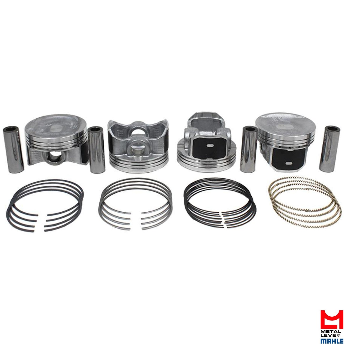Jogo de Pistão Com Anéis Std - Mahle Metal Leve - P&A9685 STD - (1)