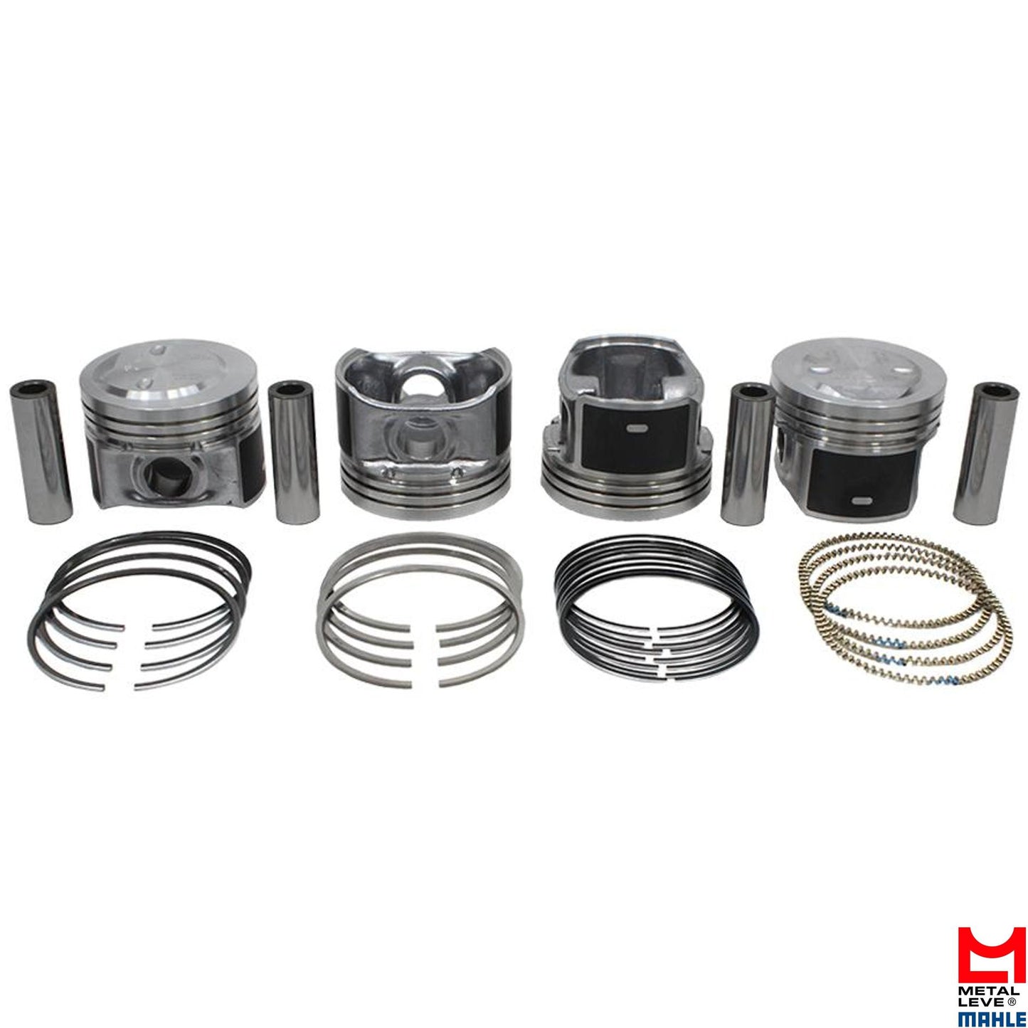 Jogo de Pistão Com Anéis Std - Mahle Metal Leve - P&A9733 STD - (1)