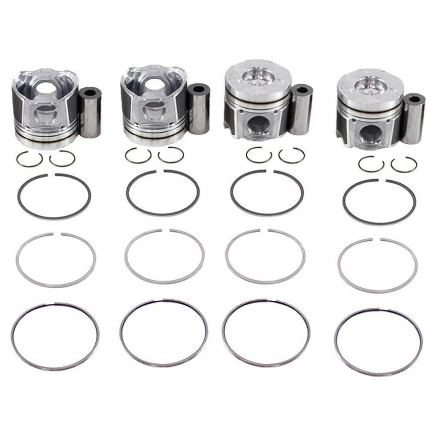 Jogo de Pistão Com Anéis Std - Mahle Metal Leve - P&A9812 STD - (1)