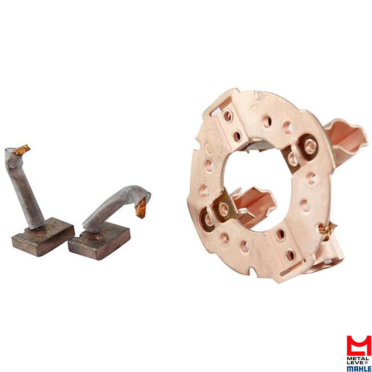 Porta Escovas do Motor de Partida para Agrale 1600 D e 1600 TX - Mahle Metal Leve - MX 5 - (1)