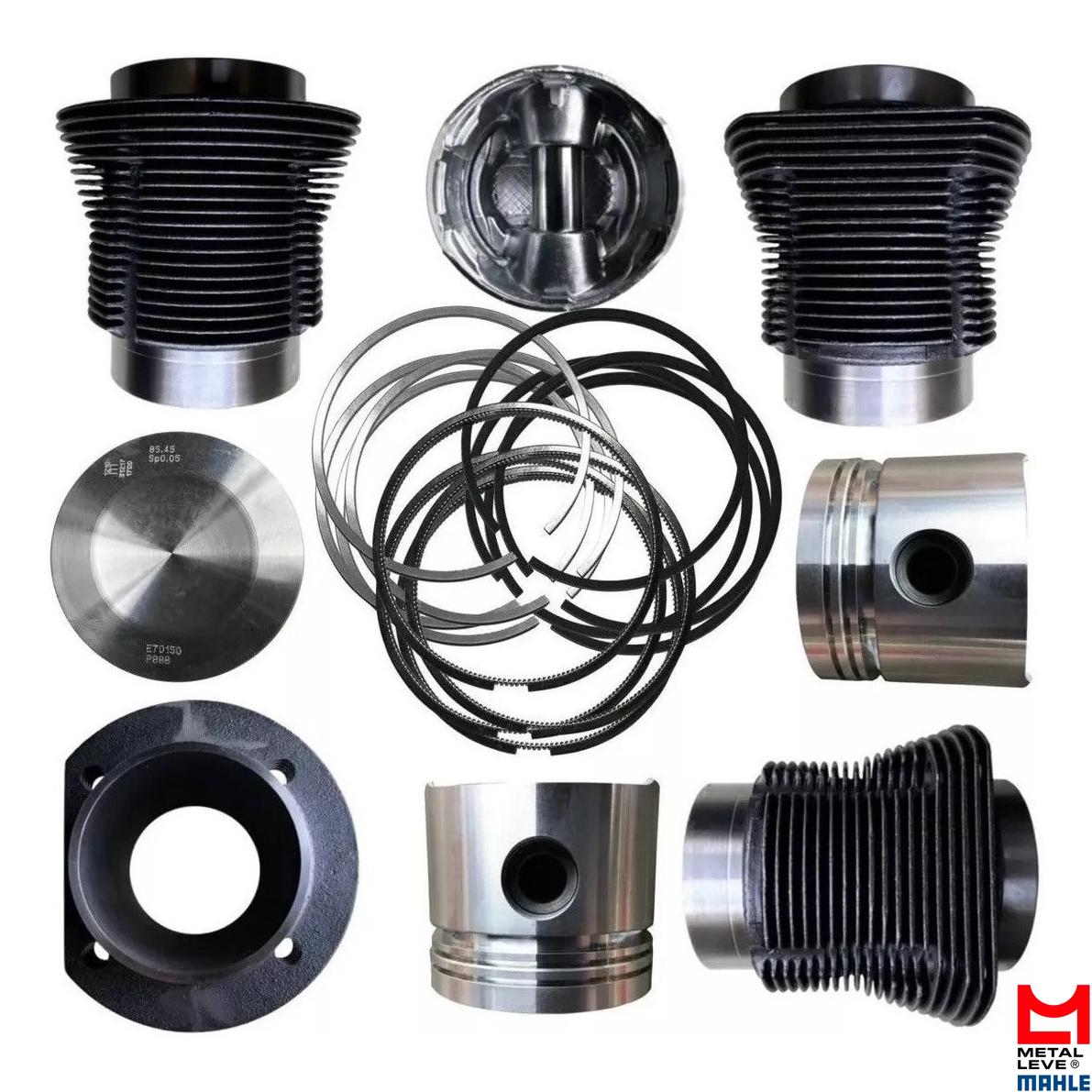 Super Kit Para Motor Std - Mahle Metal Leve - SUK1007 STD - (1)