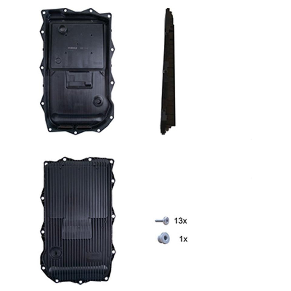 Elemento do Filtro de Óleo do Câmbio - Mahle Metal Leve - HX184KIT - (1)