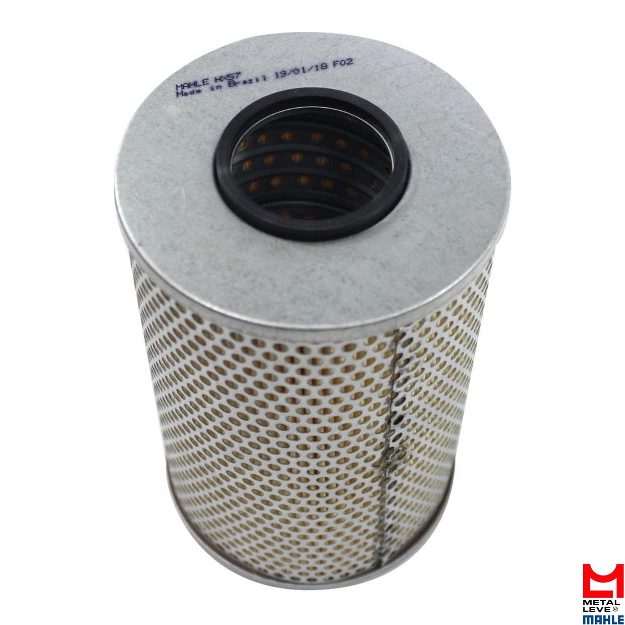 Elemento do Filtro de Óleo do Câmbio - Mahle Metal Leve - HX57D - (1)
