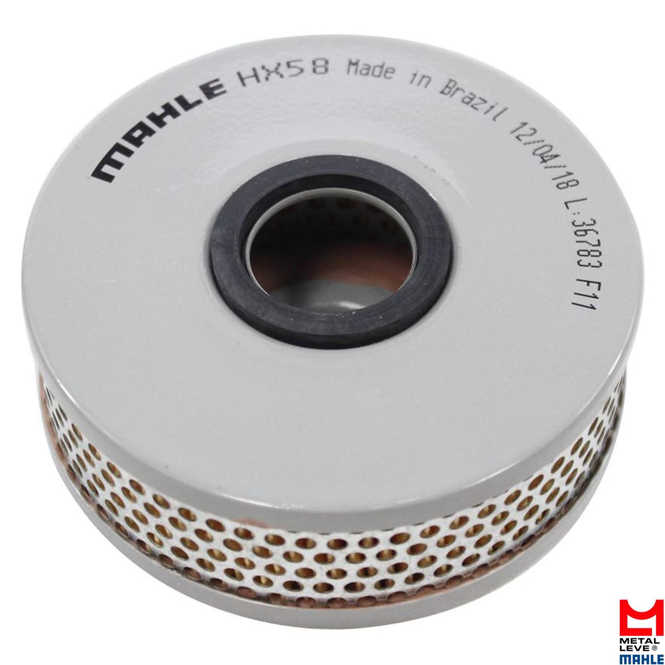Elemento do Filtro de Óleo do Câmbio - Mahle Metal Leve - HX58 - (1)