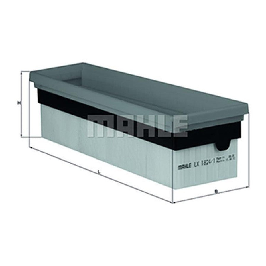 Elemento Para Filtro de Ar Seco - Mahle Metal Leve - LX1824/1 - (1)
