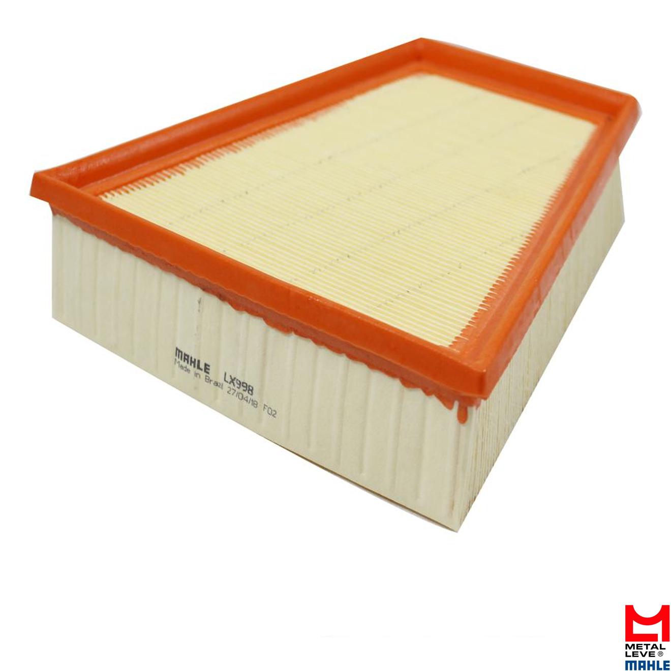 Elemento para Filtro de Ar Seco - Mahle Metal Leve - LX998 - (1)