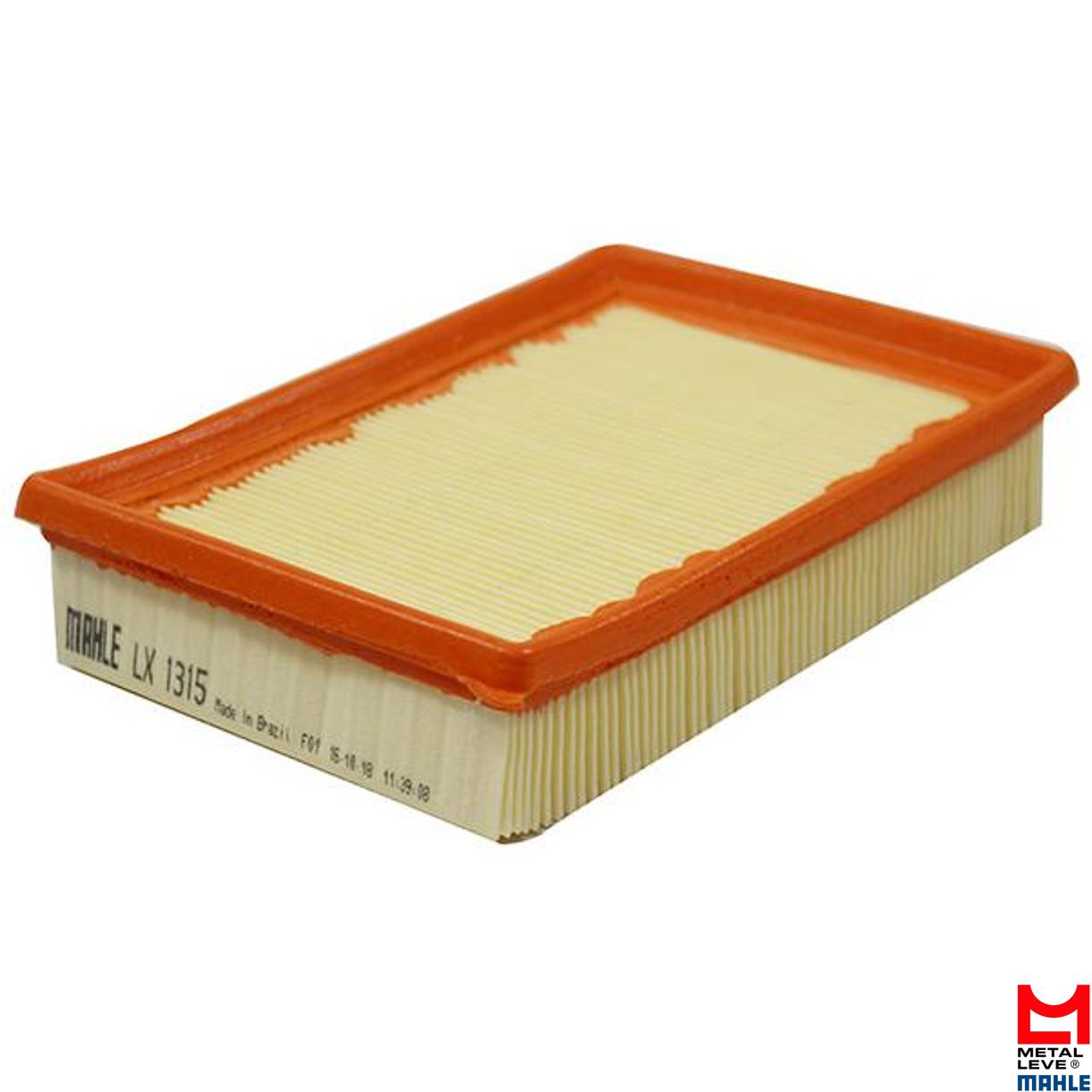 Elemento para Filtro de Ar Seco - Mahle Metal Leve - LX1315 - (1)