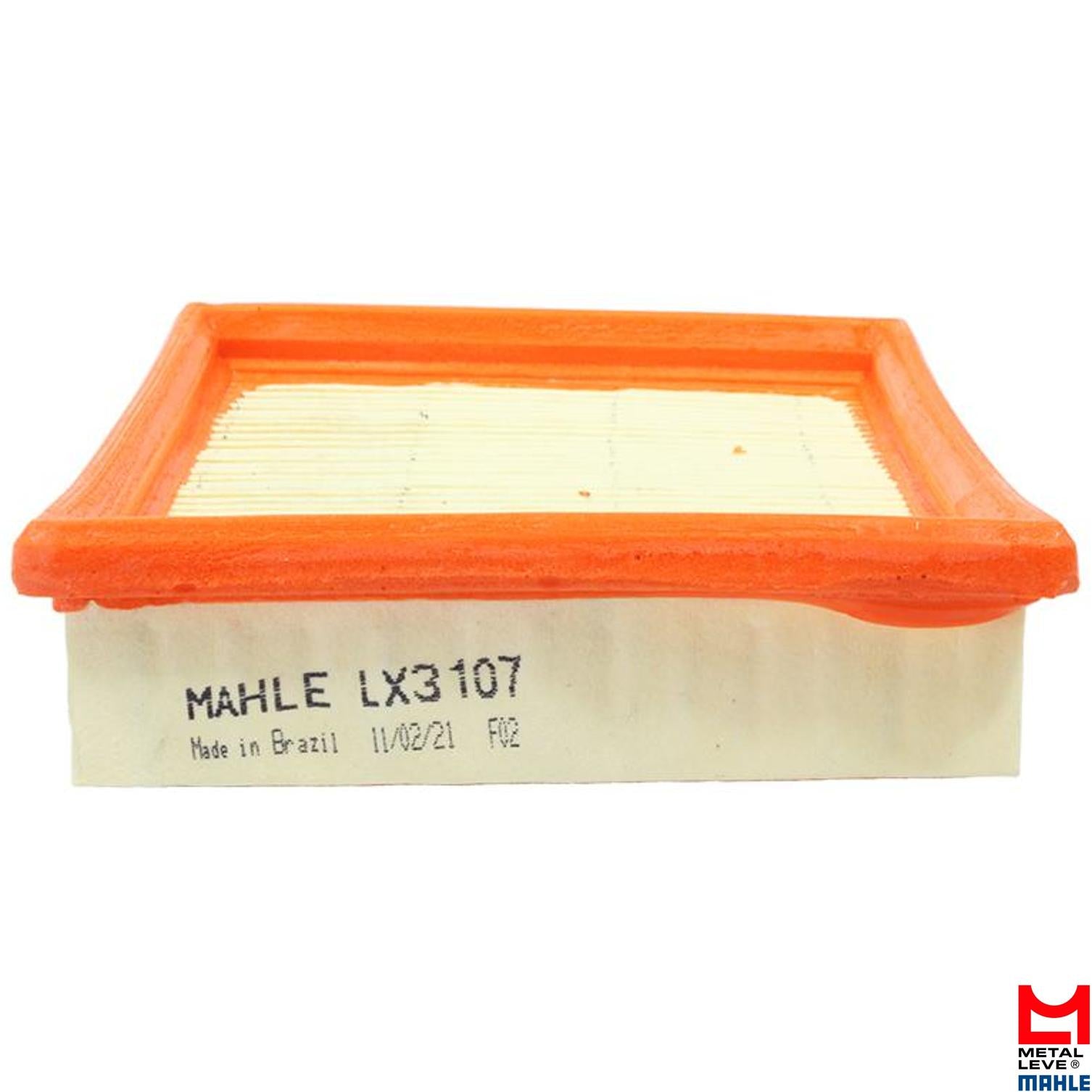 Elemento Para Filtro de Ar Seco - Mahle Metal Leve - LX3107 - (1)