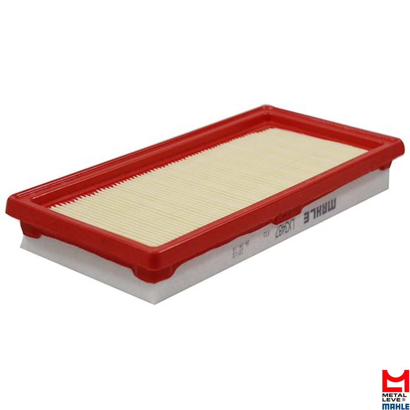 Elemento Para Filtro de Ar Seco - Mahle Metal Leve - LX3487 - (1)