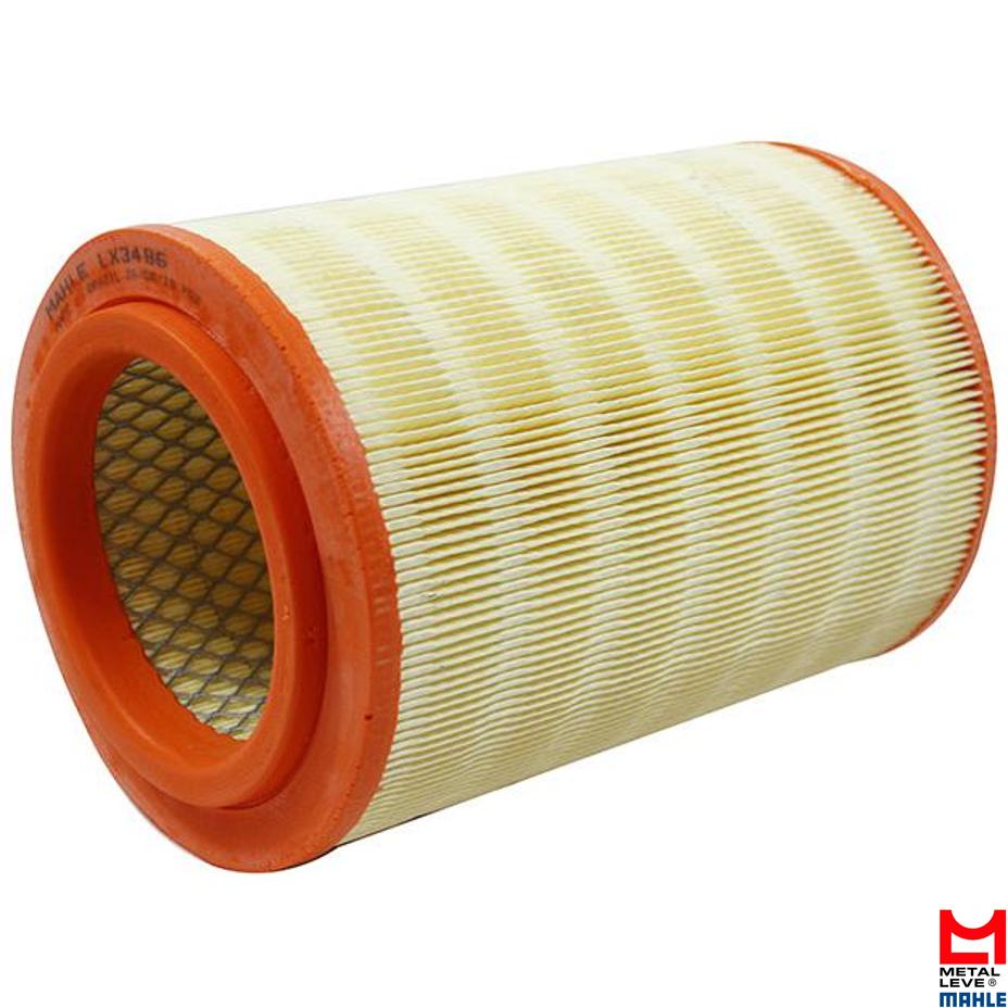 Elemento para Filtro de Ar Seco - Mahle Metal Leve - LX3486 - (1)