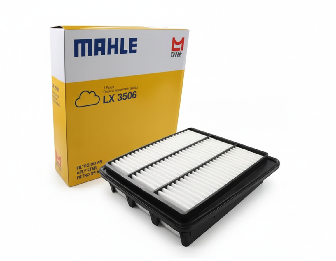 Filtro de Ar para Hyundai Azera e Sonata - Mahle Metal Leve - LX3506 - (1)