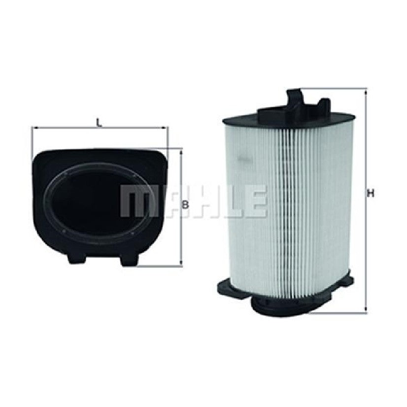 Elemento Para Filtro de Ar Seco - Mahle Metal Leve - LX3775 - (1)