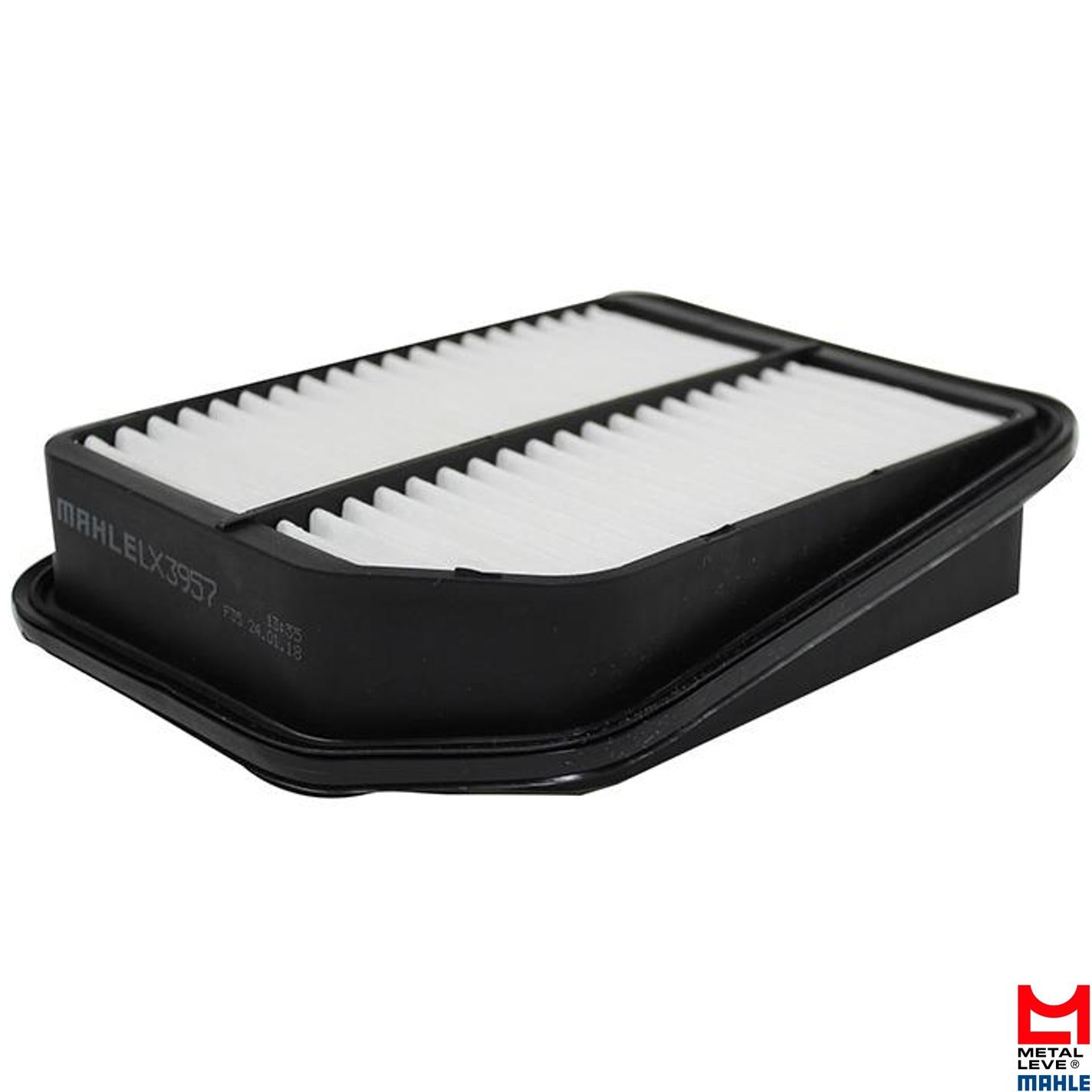 Elemento para Filtro de Ar Seco - Mahle Metal Leve - LX3957 - (1)