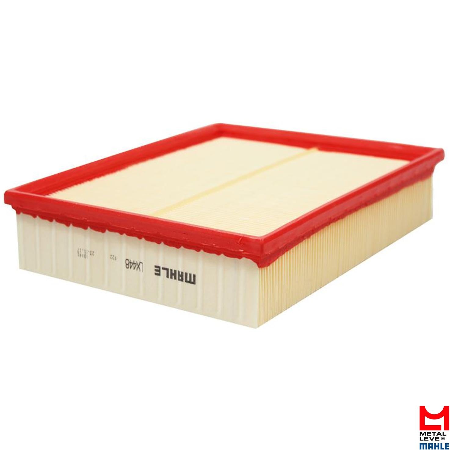Elemento Para Filtro de Ar Seco - Mahle Metal Leve - LX448 - (1)