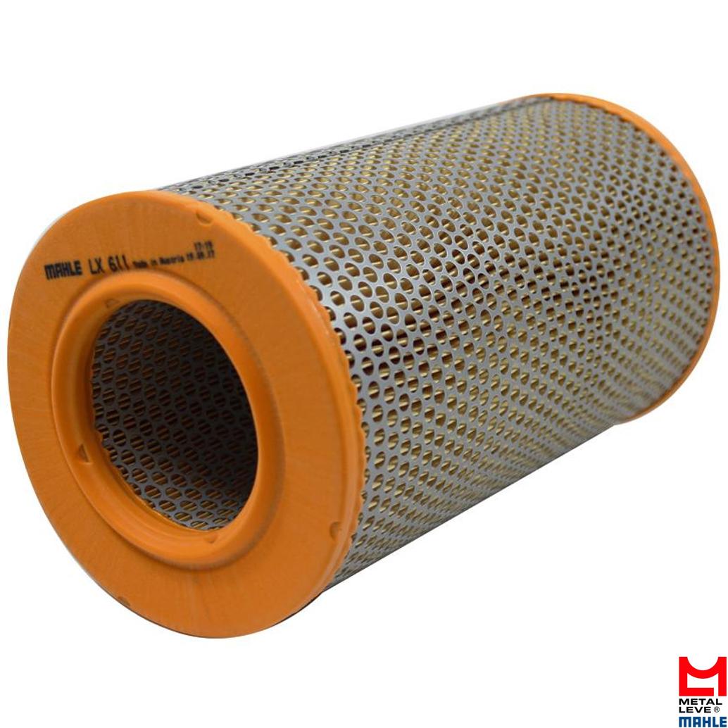 Elemento para Filtro de Ar Seco - Mahle Metal Leve - LX611 - (1)