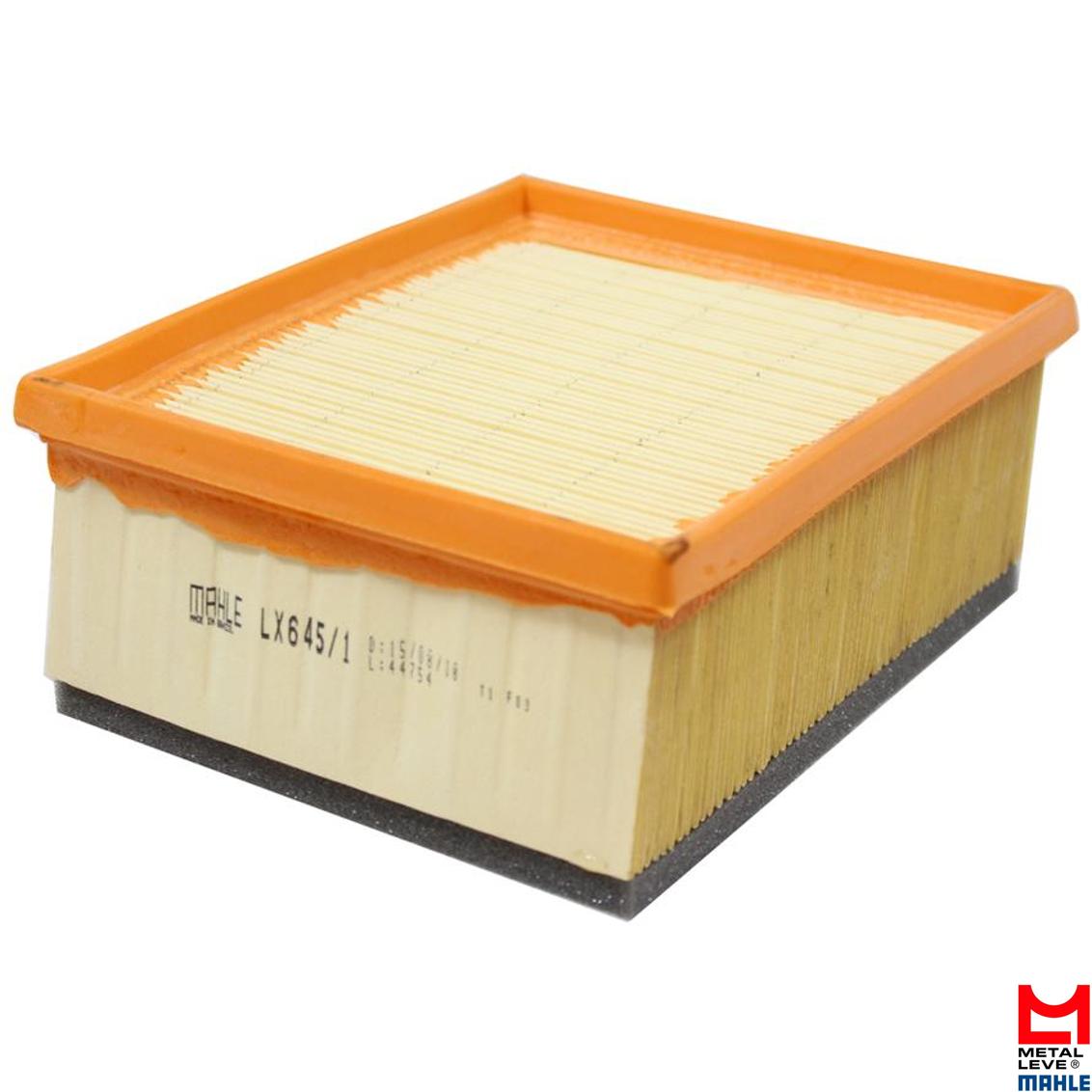 Elemento Para Filtro de Ar Seco - Mahle Metal Leve - LX645/1 - (1)