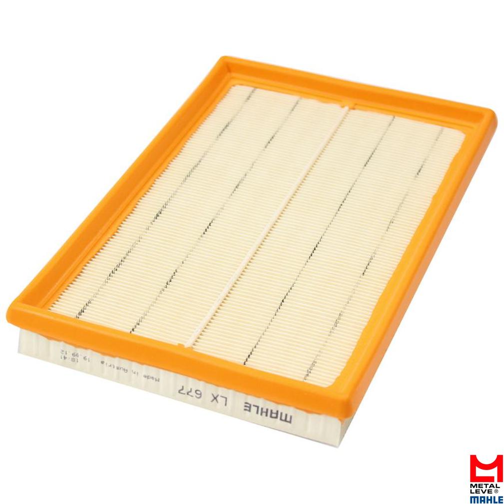 Elemento Para Filtro de Ar Seco - Mahle Metal Leve - LX677 - (1)