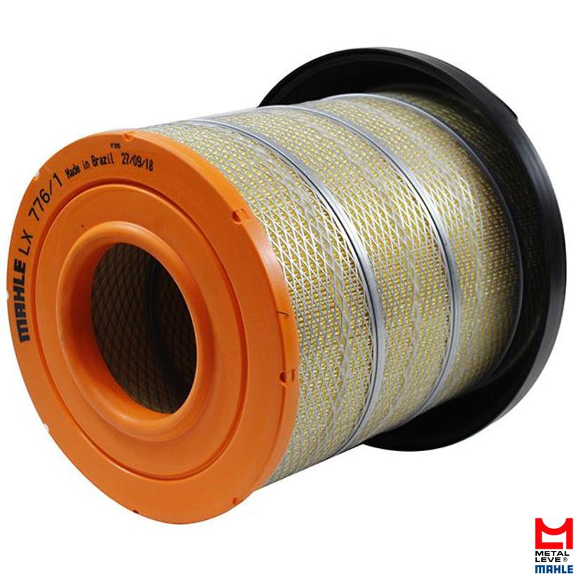 Elemento Para Filtro de Ar Seco - Mahle Metal Leve - LX776/1 - (1)