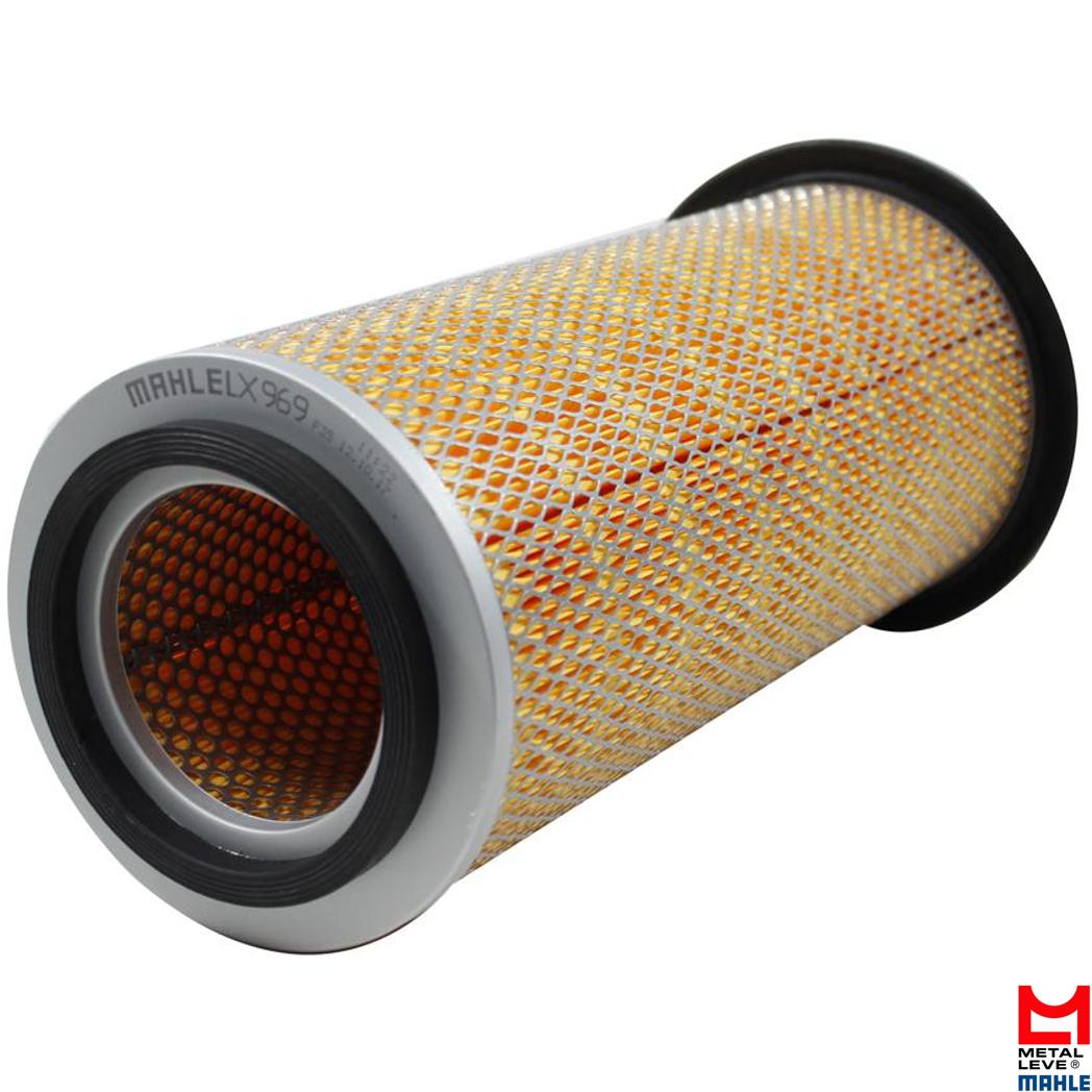 Elemento Para Filtro de Ar Seco - Mahle Metal Leve - LX969 - (1)