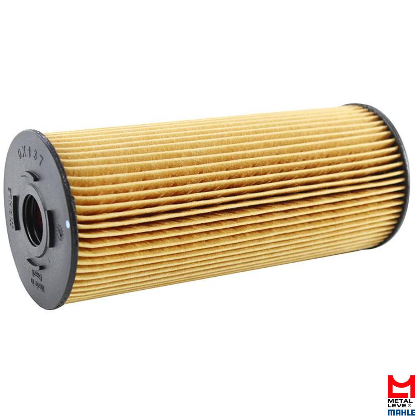 Elemento para Filtro de Óleo Lubrificante - Mahle Metal Leve - OX137D - (1)