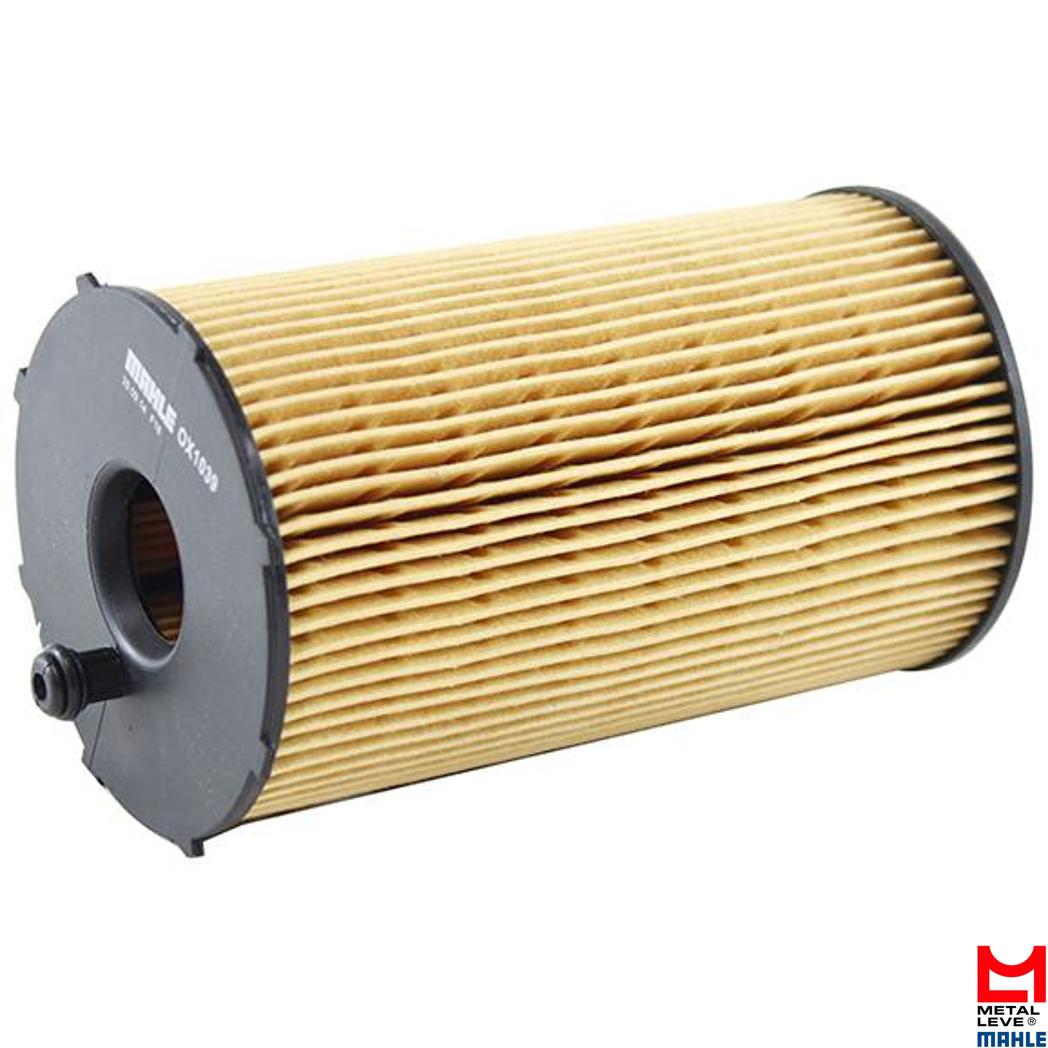 Elemento Para Filtro de Óleo Lubrificante - Mahle Metal Leve - OX1039D - (1)
