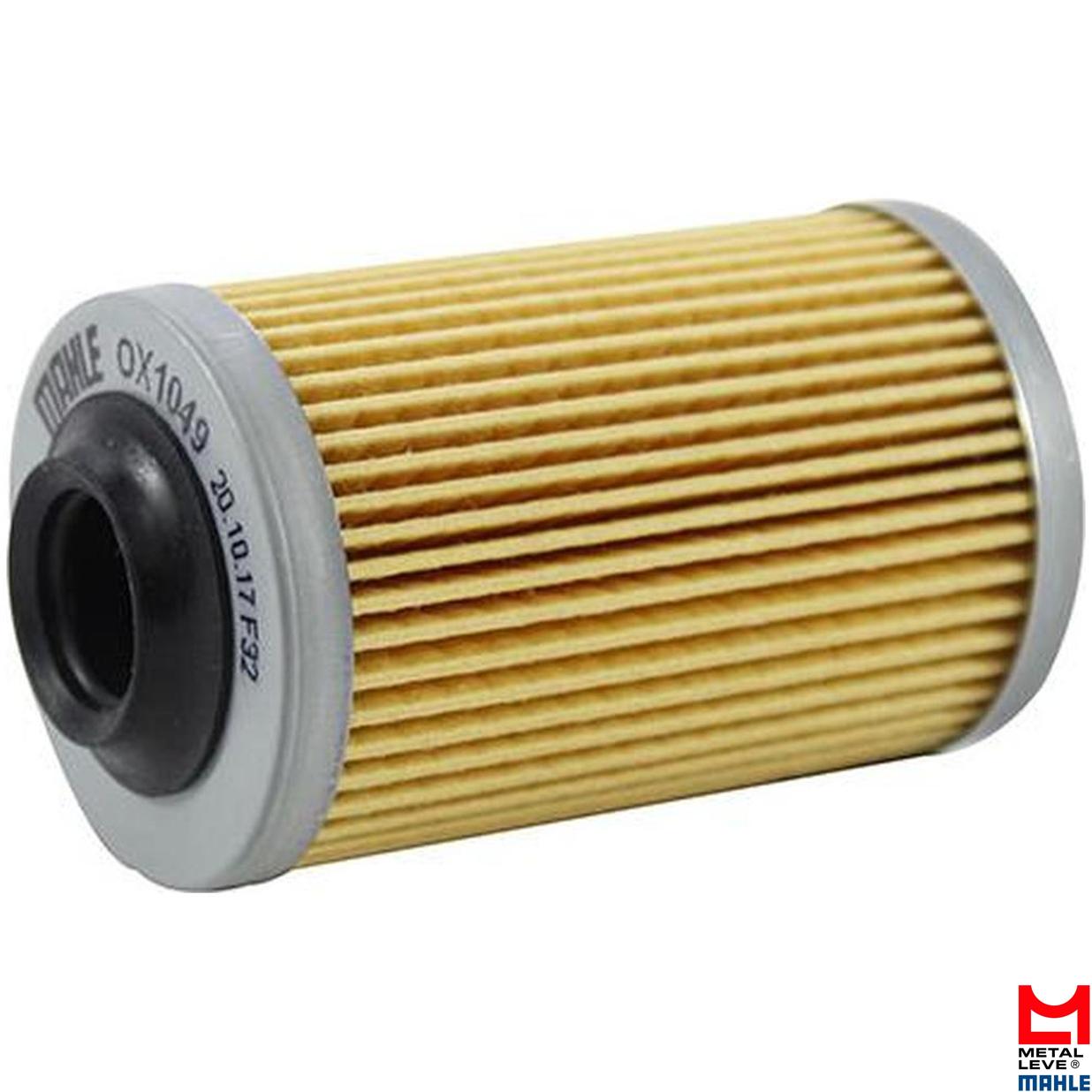 Elemento Para Filtro de Óleo Lubrificante - Mahle Metal Leve - OX1049D - (1)