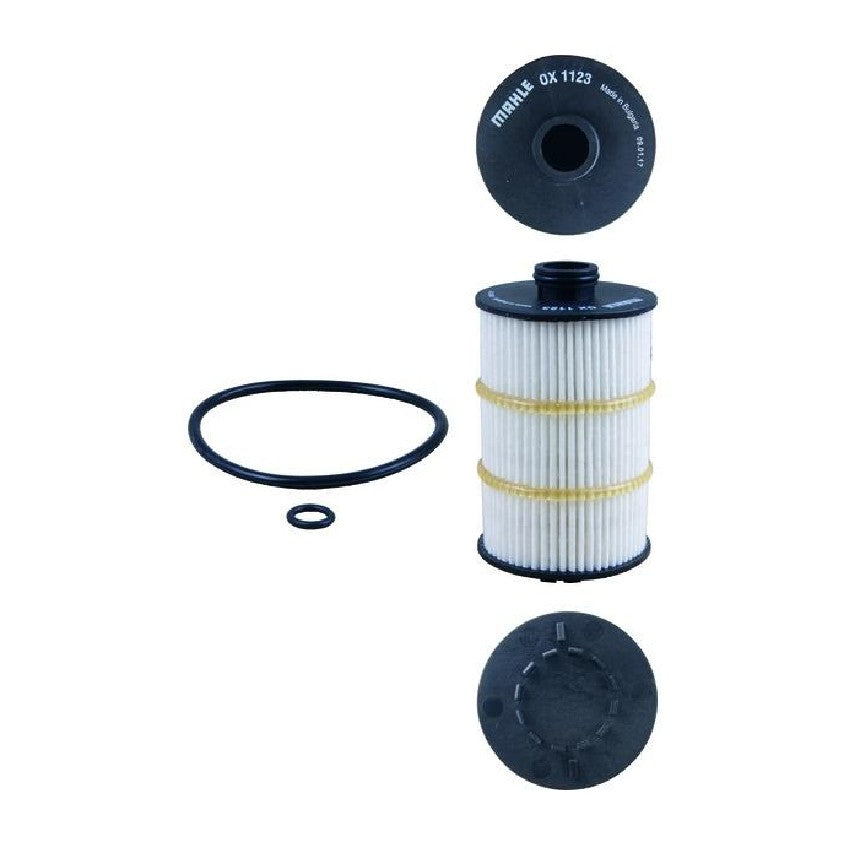 Elemento Para Filtro de Óleo Lubrificante - Mahle Metal Leve - OX1123D - (1)