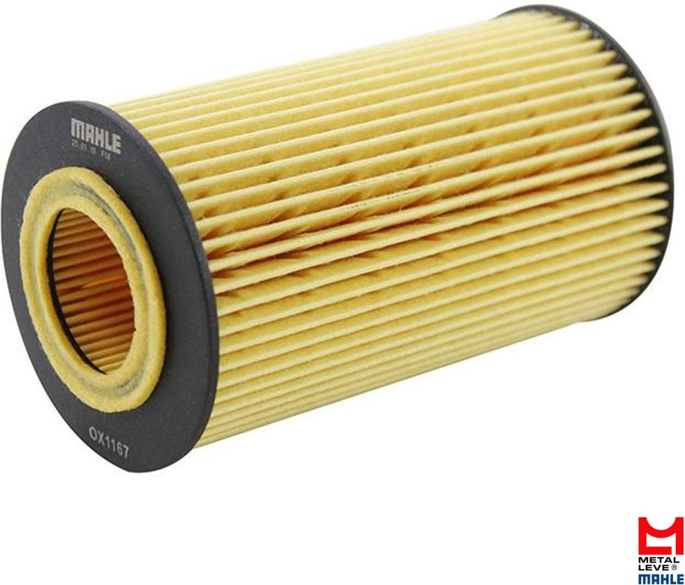 Elemento Para Filtro de Óleo Lubrificante - Mahle Metal Leve - OX1167D - (1)