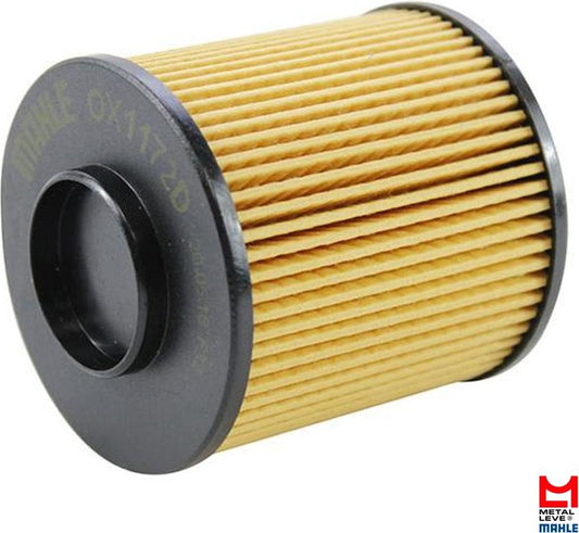 Elemento para Filtro de Óleo Lubrificante - Mahle Metal Leve - OX1172D - (1)