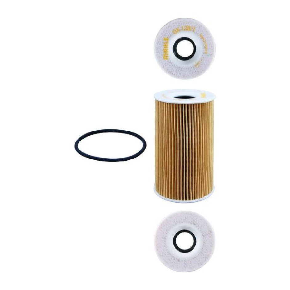 Elemento Para Filtro de Óleo Lubrificante - Mahle Metal Leve - OX128/1D - (1)