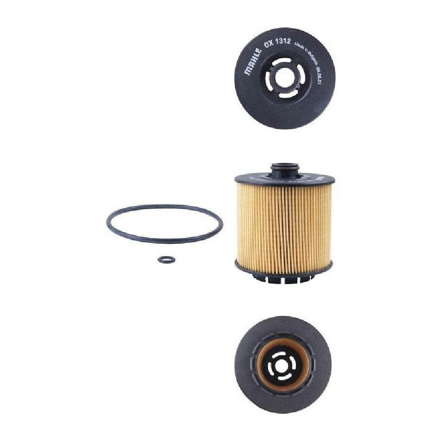 Elemento Para Filtro de Óleo Lubrificante - Mahle Metal Leve - OX1312D - (1)