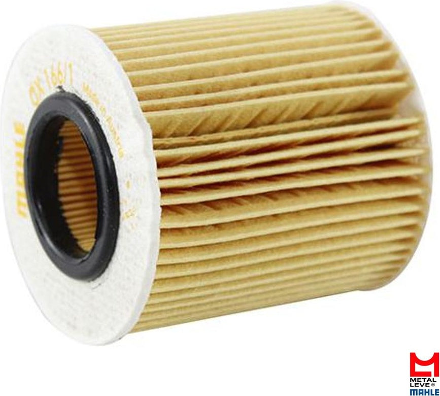 Elemento Para Filtro de Óleo Lubrificante - Mahle Metal Leve - OX166/1D - (1)