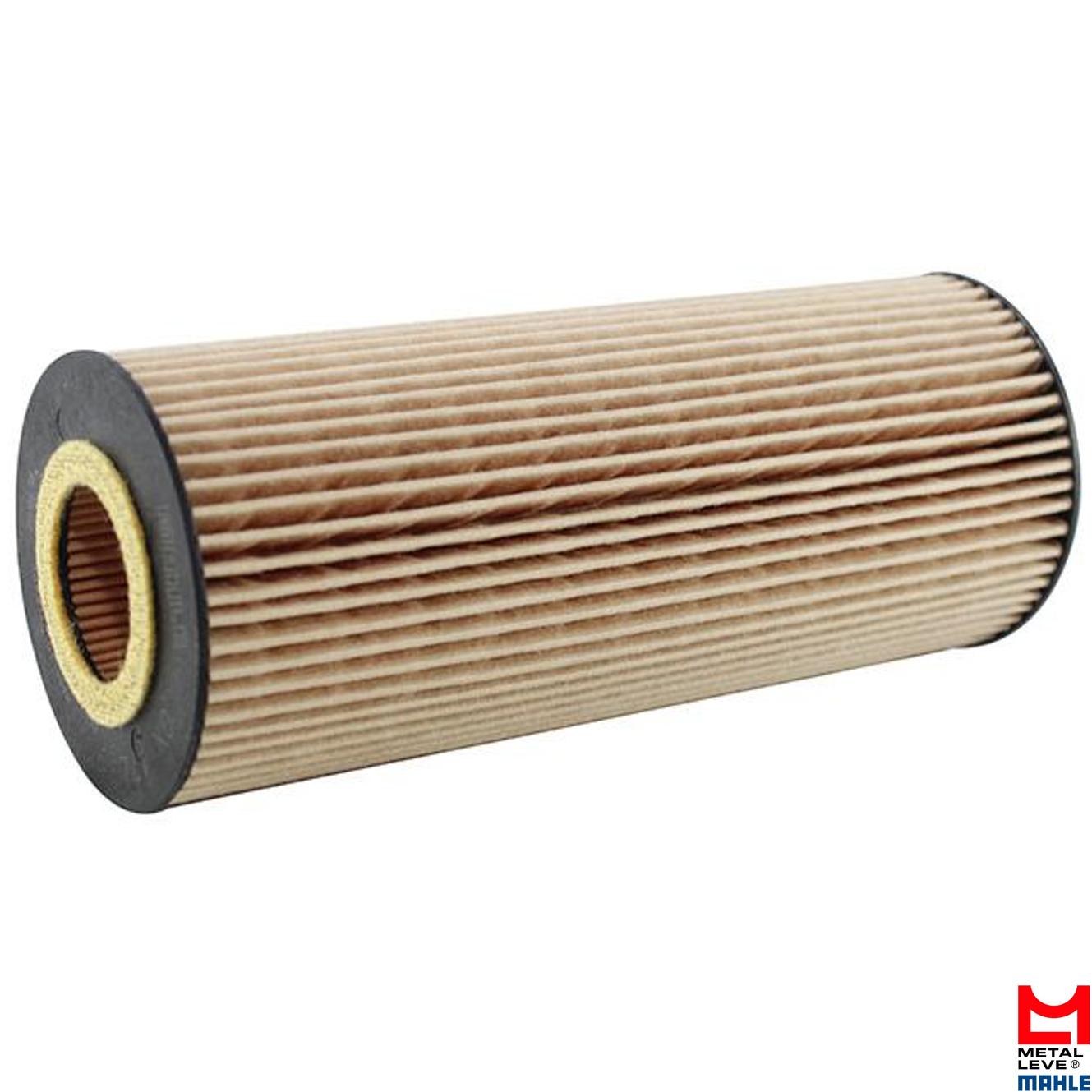Elemento para Filtro de Óleo Lubrificante - Mahle Metal Leve - OX174D - (1)