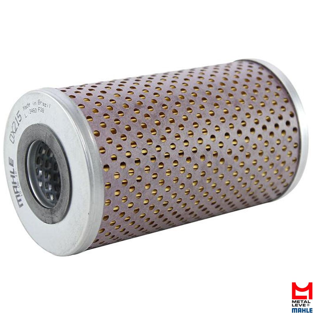 Elemento Para Filtro de Óleo Lubrificante - Mahle Metal Leve - OX215D - (1)