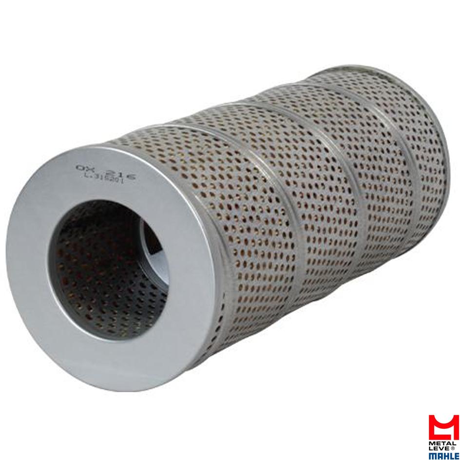 Elemento Para Filtro de Óleo Lubrificante - Mahle Metal Leve - OX216 - (1)
