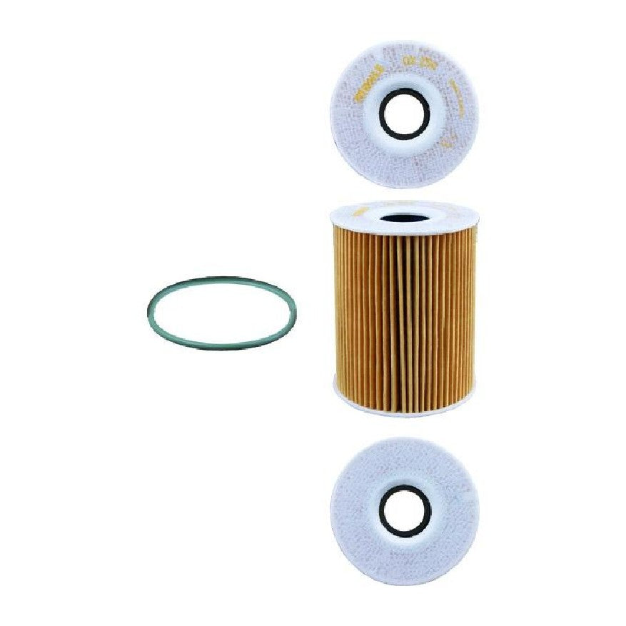 Elemento Para Filtro de Óleo Lubrificante - Mahle Metal Leve - OX254D4 - (1)