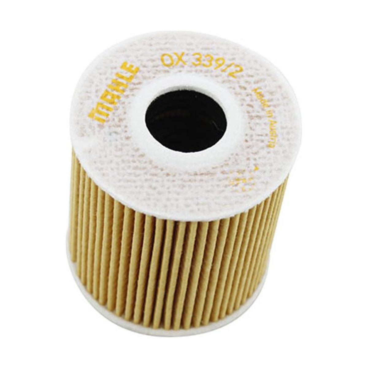 Elemento Para Filtro de Óleo Lubrificante - Mahle Metal Leve - OX339/2D - (2)