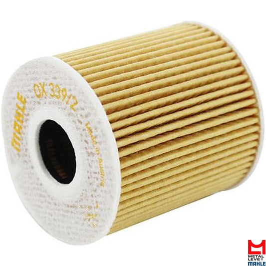 Elemento Para Filtro de Óleo Lubrificante - Mahle Metal Leve - OX339/2D - (1)