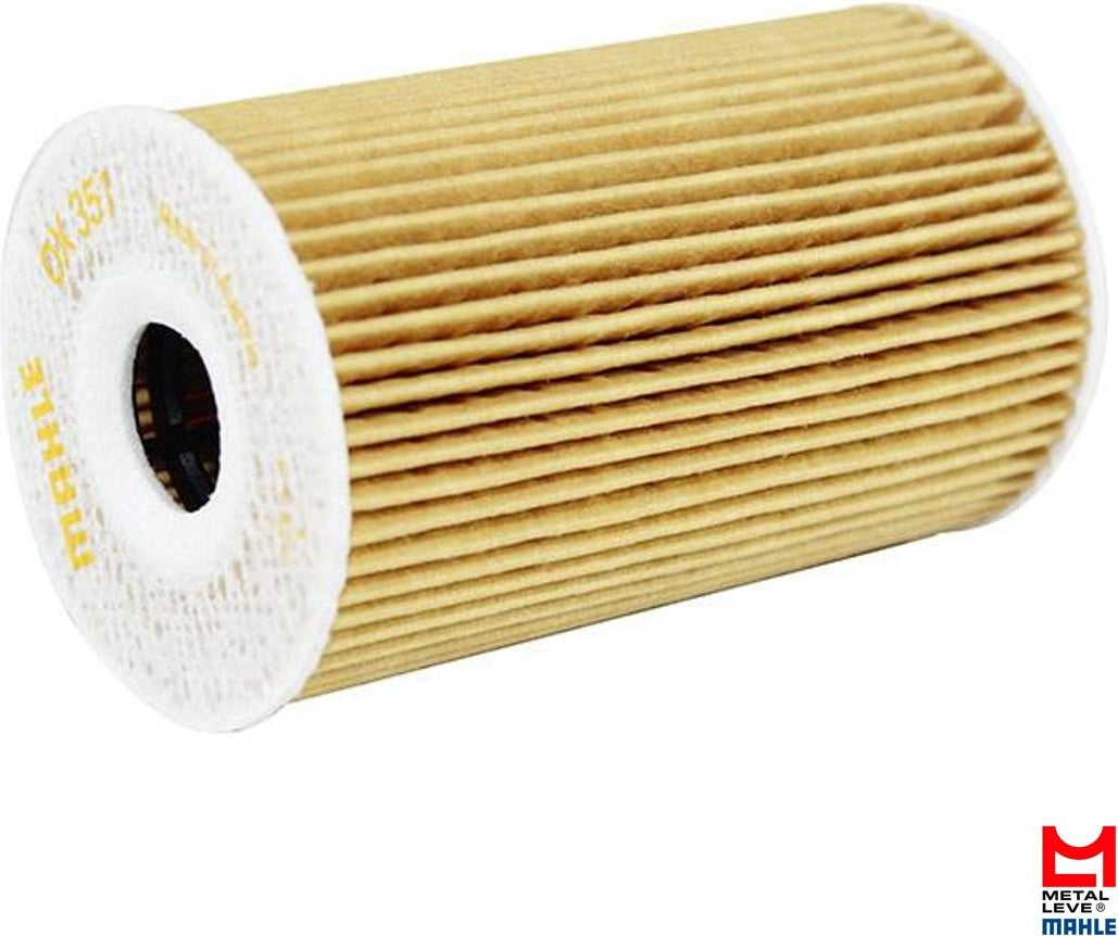 Elemento para Filtro de Óleo Lubrificante - Mahle Metal Leve - OX351D - (1)