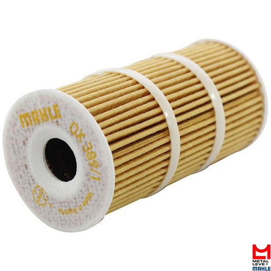 Elemento para Filtro de Óleo Lubrificante - Mahle Metal Leve - OX389/1D - (1)