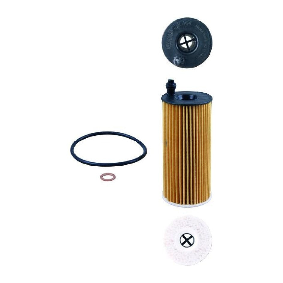 Elemento Para Filtro de Óleo Lubrificante - Mahle Metal Leve - OX404D - (1)